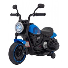 Мотоцикл на акумуляторі Chopper FASTER, блакитний