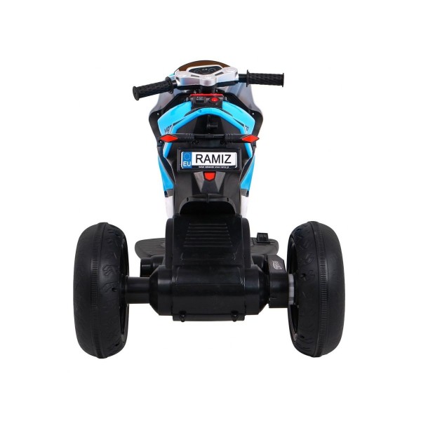Мотоцикл триколісний на акумуляторі Ramiz SUPER Motorcycle, блакитний