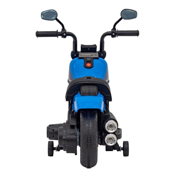 Мотоцикл на акумуляторі Chopper FASTER, блакитний