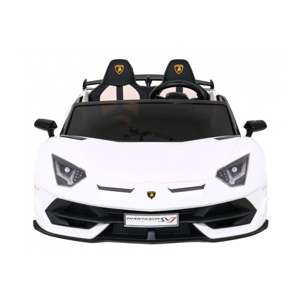 Автомобіль на акумуляторі для дріфту двомісний Lamborghini SVJ DRIFT, білий