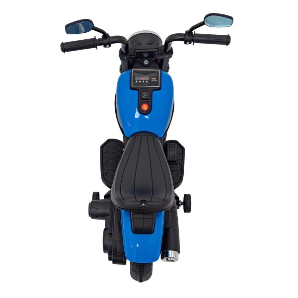 Мотоцикл на акумуляторі Chopper FASTER, блакитний