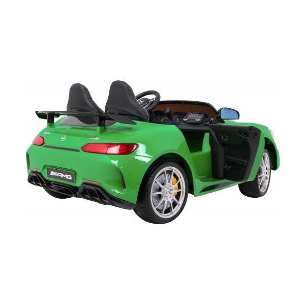 Автомобіль на акумуляторі 4x4 Mercedes-Benz GT R, лакований, синій
