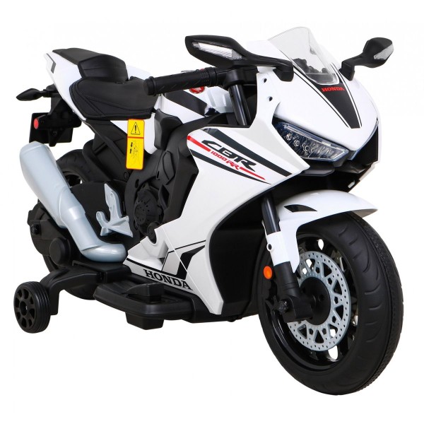 Мотоцикл на акумуляторі Honda CBR 1000RR, білий 