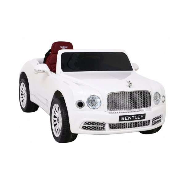 Автомобіль на акумулятор Bentley Mulsanne, білий