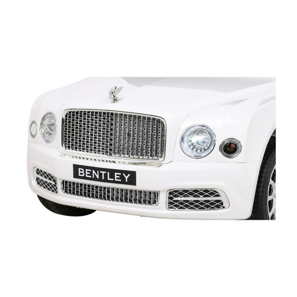 Автомобіль на акумулятор Bentley Mulsanne, білий