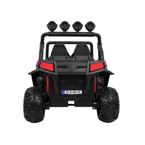 Квадроцикл на акумулятор 4x4 Ramiz Grand Buggy Strong Lift, рожевий