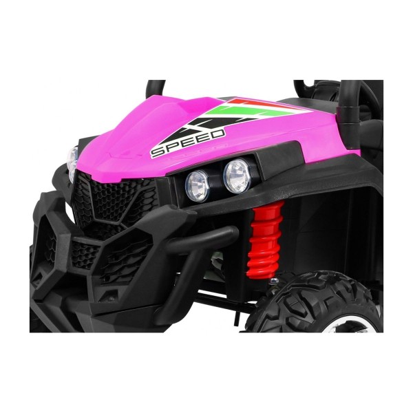 Квадроцикл на акумулятор 4x4 Ramiz Grand Buggy Strong Lift, рожевий