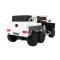 Джип на акумуляторі 6x6 шестиколісний Mercedes G63, білий