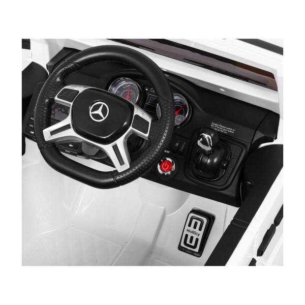 Джип на акумуляторі 6x6 шестиколісний Mercedes G63, білий