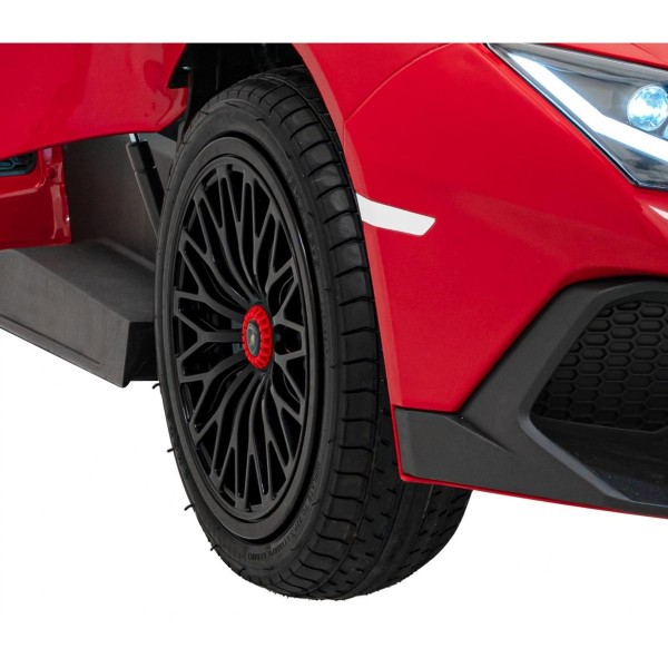 Автомобіль на акумуляторі двомісний Lamborghini Aventador SV Strong, червоний