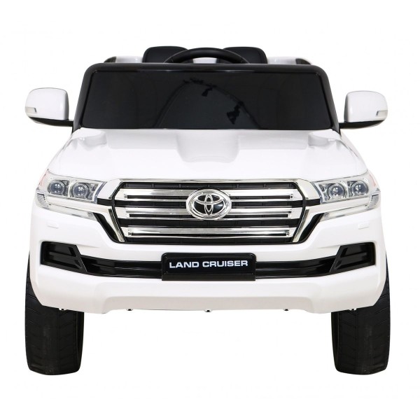 Джип на акумуляторі Toyota Land Cruiser, білий