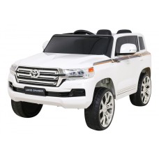 Джип на акумуляторі Toyota Land Cruiser, білий