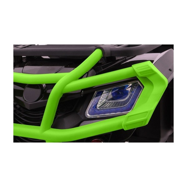 Квадроцикл на акумулятор Ramiz 4x4 XL ATV, чорно-зелений