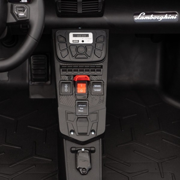 Автомобіль на акумуляторі двомісний Lamborghini Aventador SV Strong, червоний