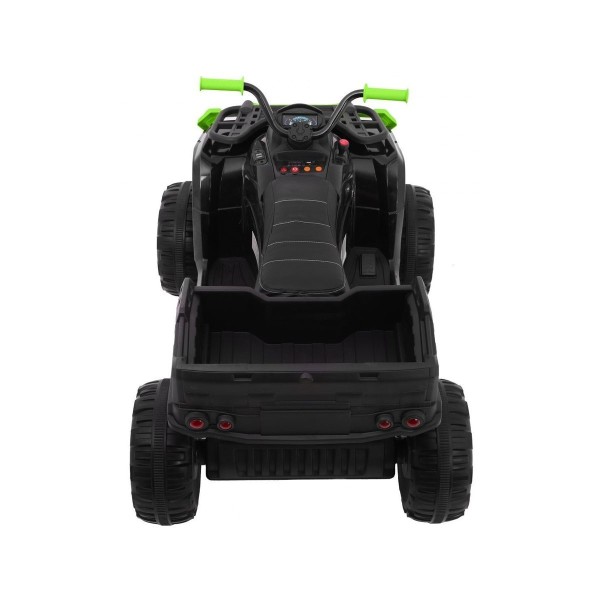 Квадроцикл на акумулятор Ramiz 4x4 XL ATV, чорно-зелений