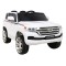 Джип на акумуляторі Toyota Land Cruiser, білий