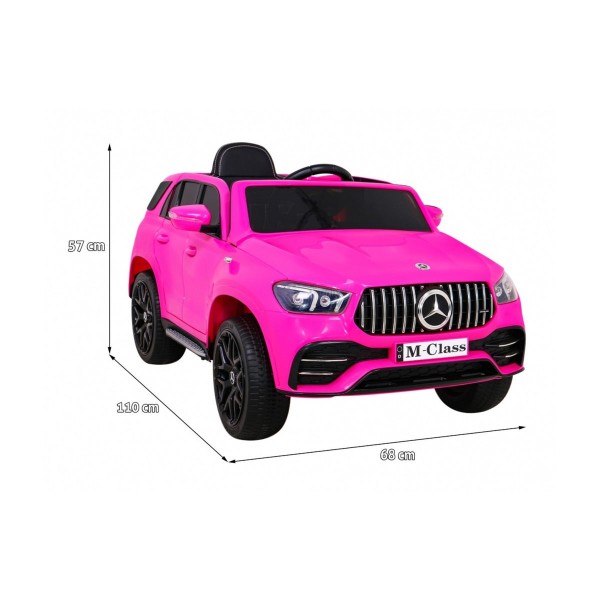 Автомобіль на акумуляторі Mercedes BENZ M-Class, рожевий