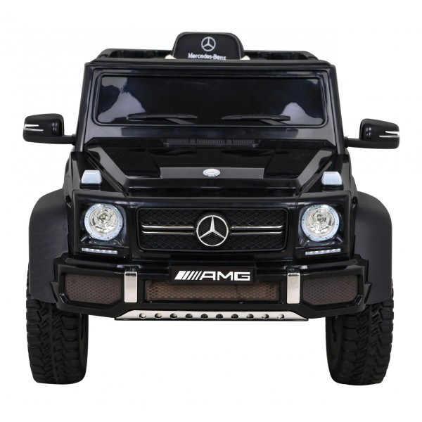 Джип на акумуляторі 4x6 шестиколісний Mercedes G63 AMG, чорний