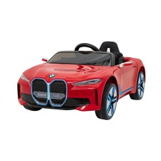 Автомобіль на акумуляторі BMW i4, червоний