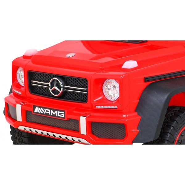 Джип на акумуляторі Mercedes AMG G63, червоний