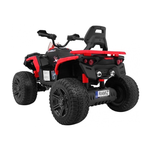 Квадроцикл на акумулятор Ramiz Quad Maverick 4x4, червоний