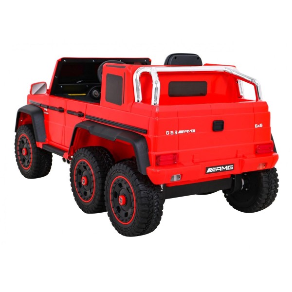 Джип на акумуляторі Mercedes AMG G63, червоний