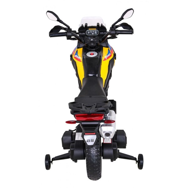 Мотоцикл на акумуляторі BMW F850 GS, жовтий
