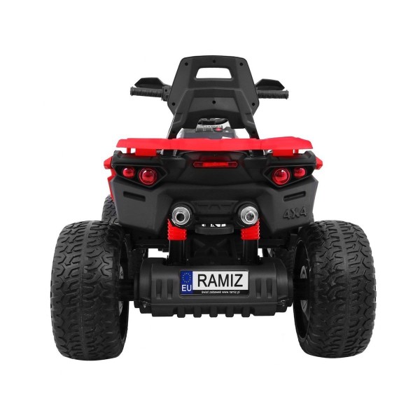 Квадроцикл на акумулятор Ramiz Quad Maverick 4x4, червоний