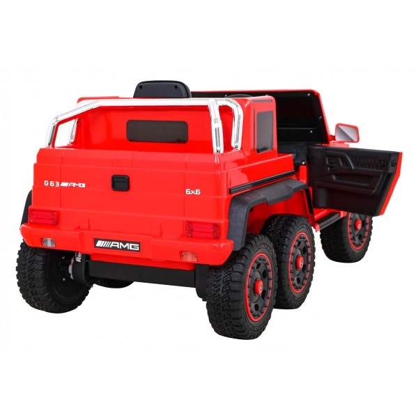 Джип на акумуляторі Mercedes AMG G63, червоний