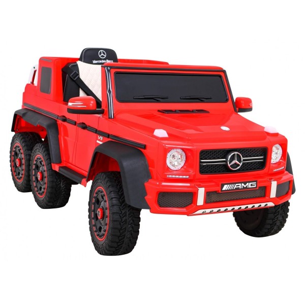 Джип на акумуляторі Mercedes AMG G63, червоний