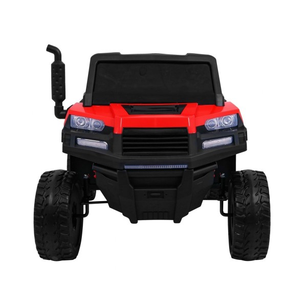 Джип на акумулятор 4x6 шестиколісний двомісний Ramiz Farmer Truck, червоний