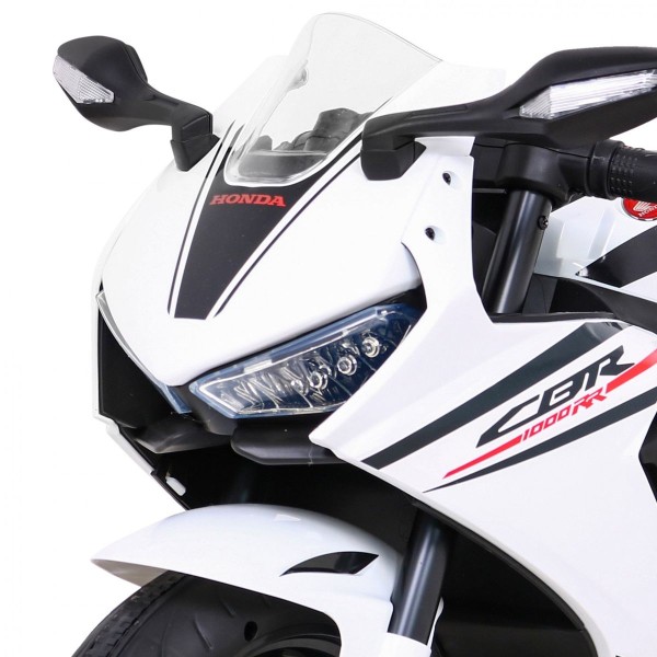 Мотоцикл на акумуляторі Honda CBR 1000RR, білий 