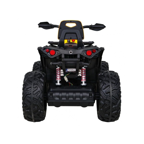 Квадроцикл на акумулятор Ramiz Quad ATV Power, жовтий