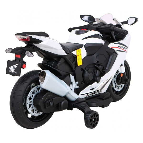 Мотоцикл на акумуляторі Honda CBR 1000RR, білий 