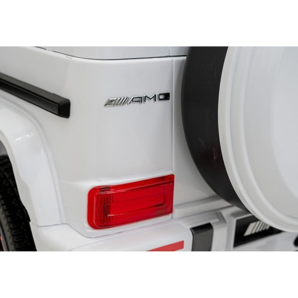 Джип на акумуляторі Mercedes AMG G63, білий