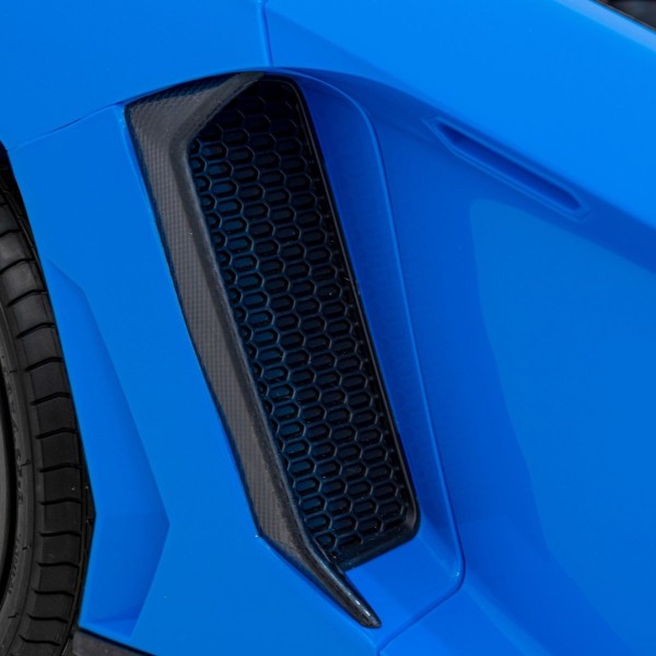 Автомобіль на акумуляторі двомісний Lamborghini Aventador SV Strong, блакитний