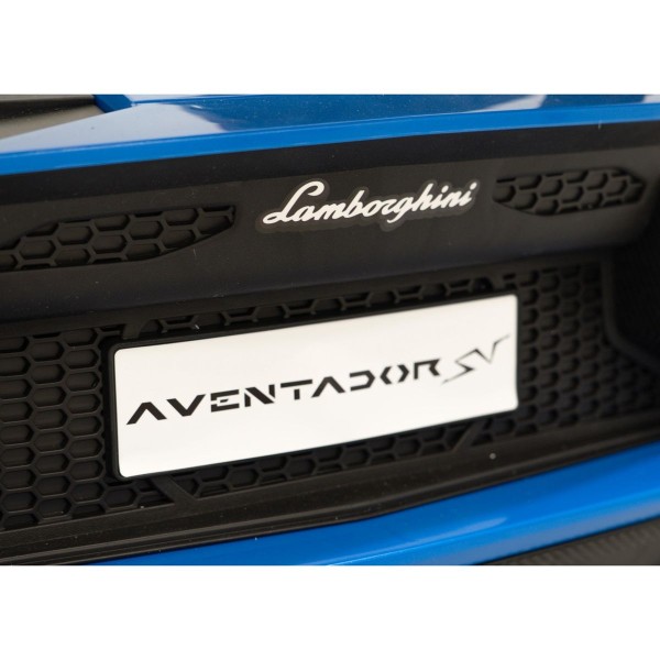 Автомобіль на акумуляторі двомісний Lamborghini Aventador SV Strong, блакитний