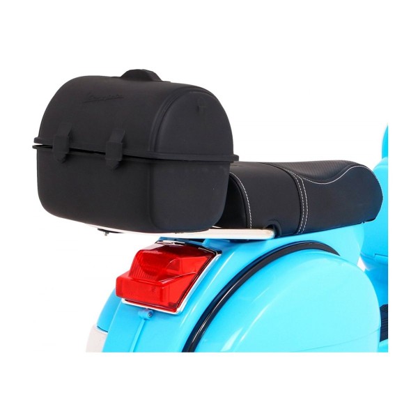 Дитячий скутер на акумуляторі Skuter Vespa, блакитний
