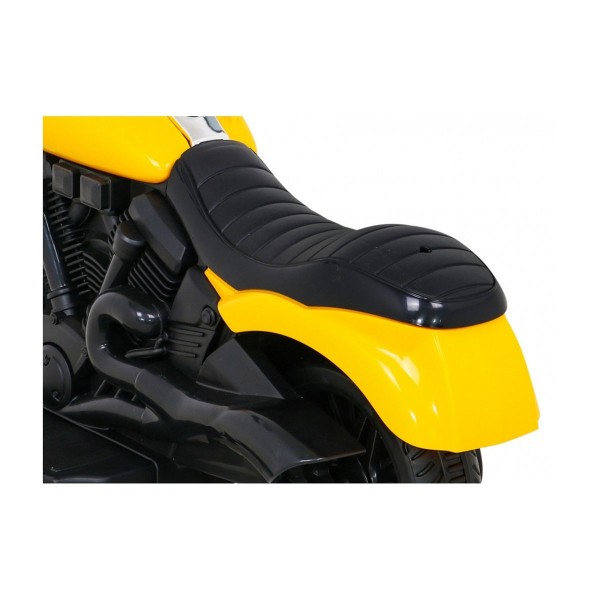 Мотоцикл на акумулятор Ramiz Chopper V-Max, жовтий