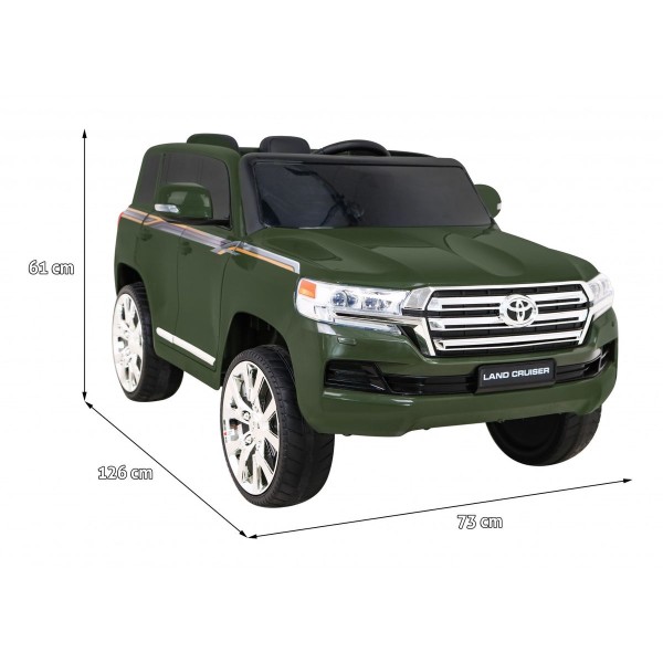 Джип на акумуляторі Toyota Land Cruiser, синій
