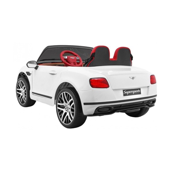 Автомобіль на акумулятор Bentley Continental, білий
