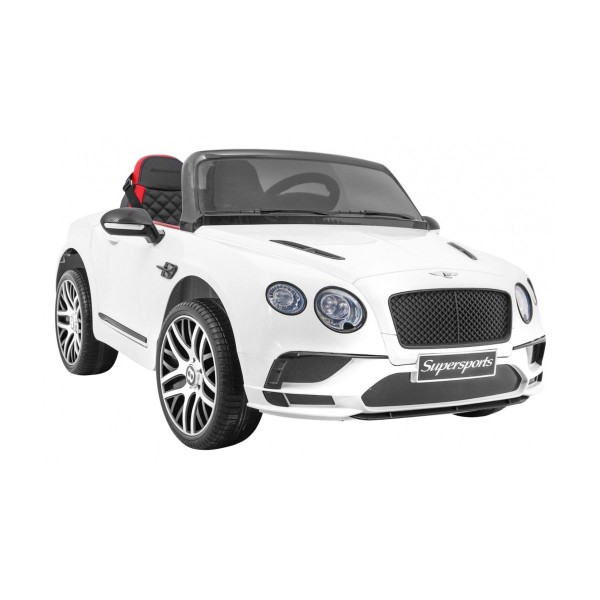 Автомобіль на акумулятор Bentley Continental, білий