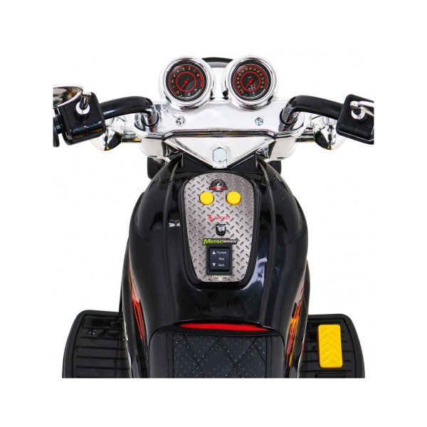 Мотоцикл на акумулятор Ramiz Hot Chopper, чорний
