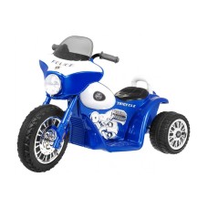 Мотоцикл на акумулятор триколісний Ramiz Chopper, блакитний