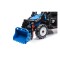 Трактор з причіпом на акумуляторі MEGA Traktor D68, блакитний