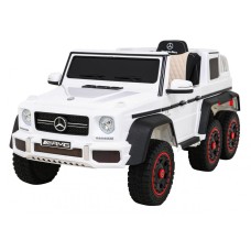 Джип на акумуляторі Mercedes AMG G63, білий