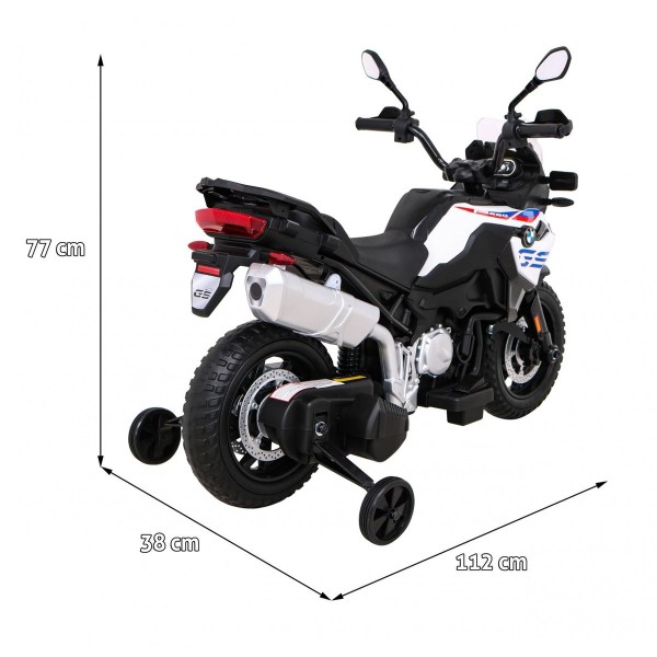 Мотоцикл на акумуляторі BMW F850 GS, білий