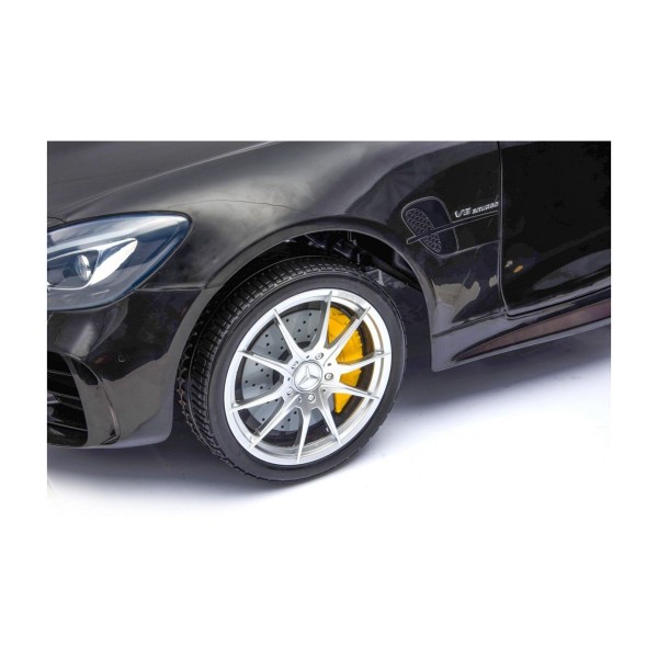 Автомобіль на акумуляторі 4x4 Mercedes-Benz GT R, лакований, чорний