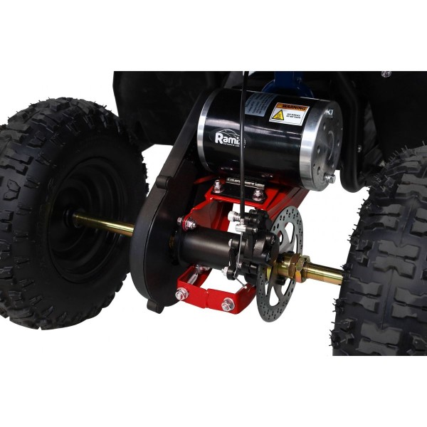Квадроцикл 4x4 на акумулятор швидкісний 35км/год Quad Highper, червоний