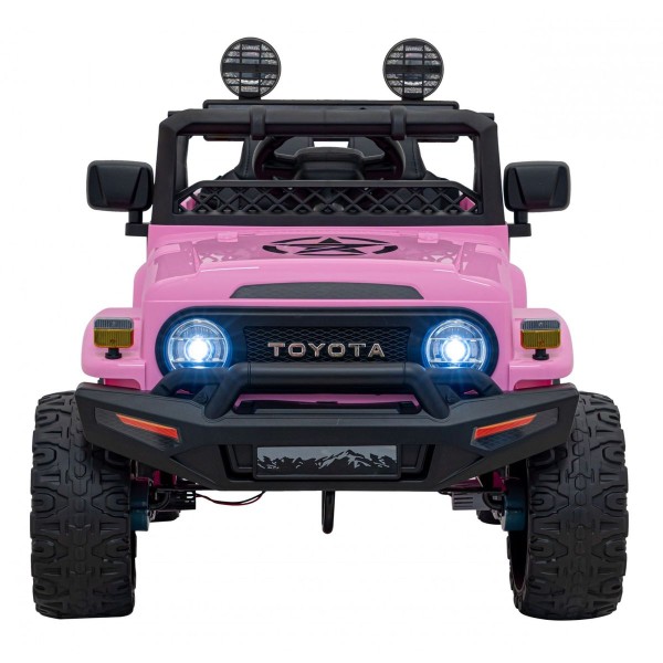 Джип на акумуляторі 4x4 Toyota FJ Cruiser, рожевий